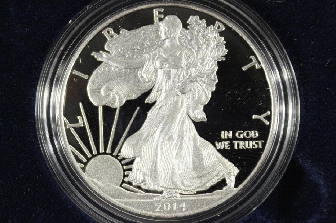 2014-W PROOF AMERICAN SILVER EAGLE (1 of 3)
