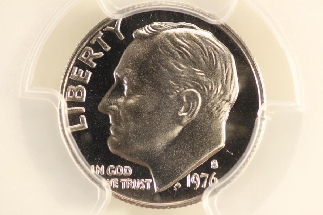 1976-S ROOSEVELT DIME PCGS PR69 DCAM: You must call us at 1-763-862-8302 or email us at bidalotauction@aol.com with your credit card number directly. Thanks.