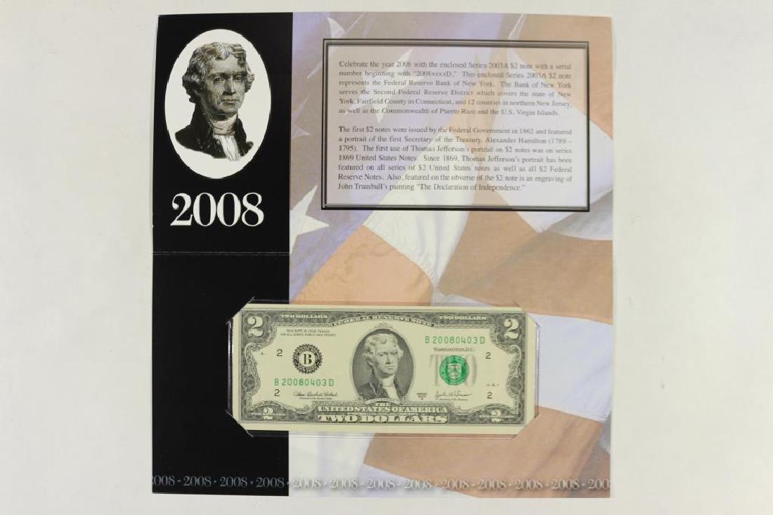 2008 NEW YORK $2 SINGLE NOTE 2003-A FRN (1 of 3)