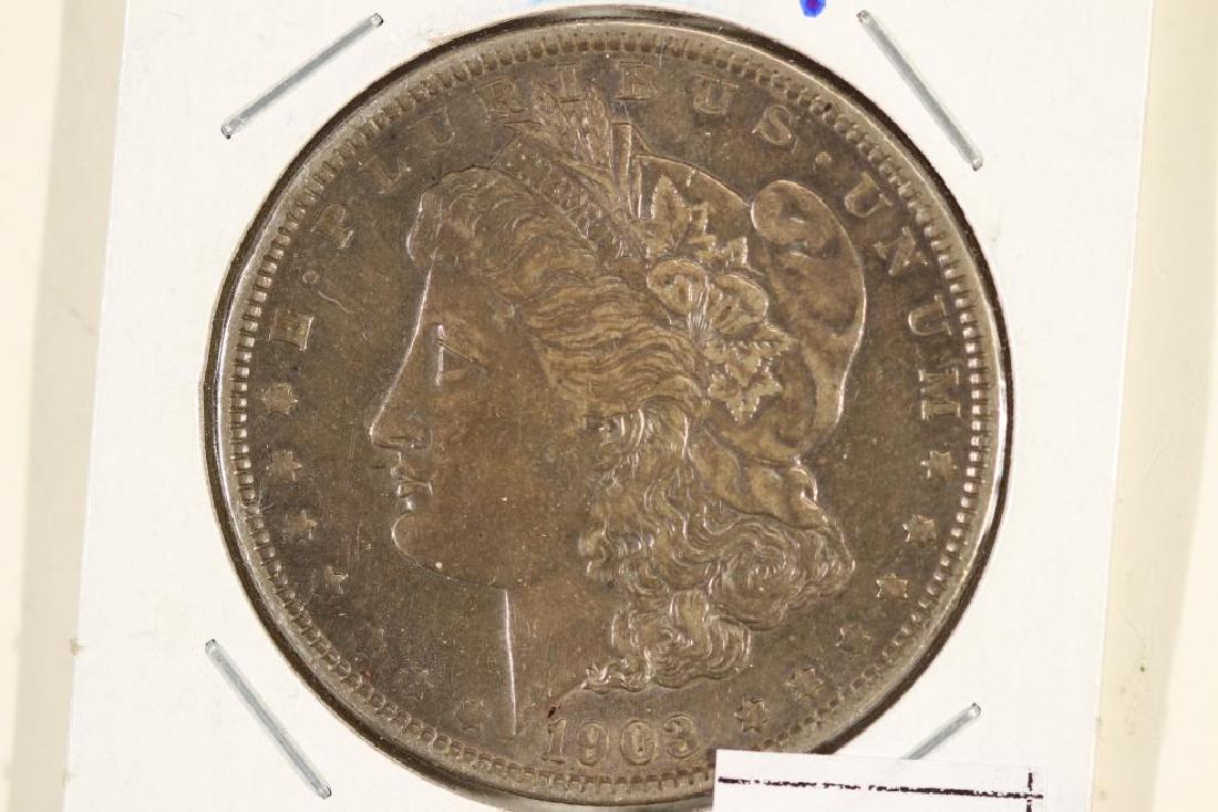1903-P MORGAN SILVER DOLLAR EXTRA FINE (1 of 2)
