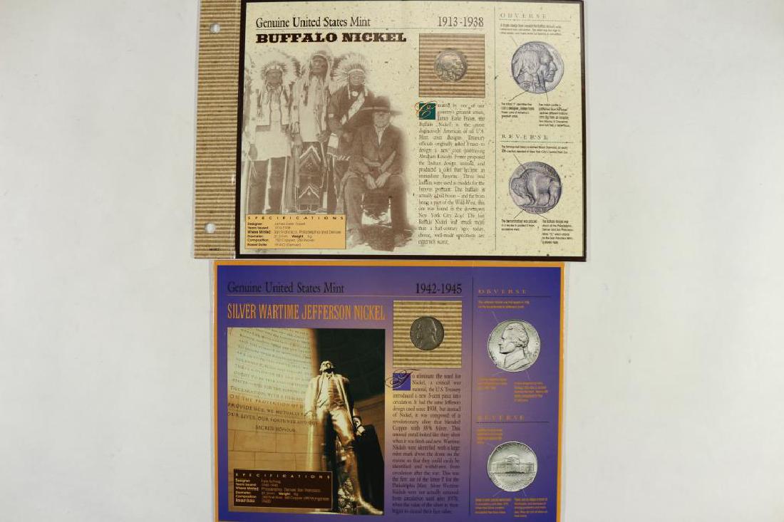 1935 BUFFALO NICKEL & 1944-P 35% SILVER JEFFERSON (1 of 2)