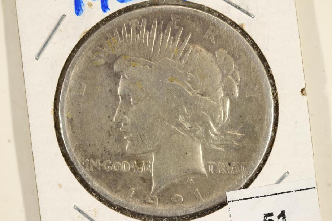 1921-P PEACE SILVER DOLLAR KEY DATE (1 of 2)