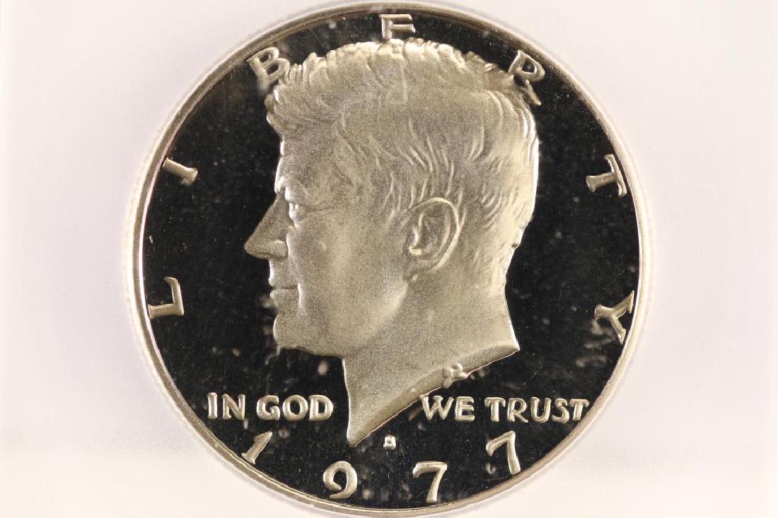 1977-S KENNEDY HALF DOLLAR ICG PR70 DCAM (1 of 3)