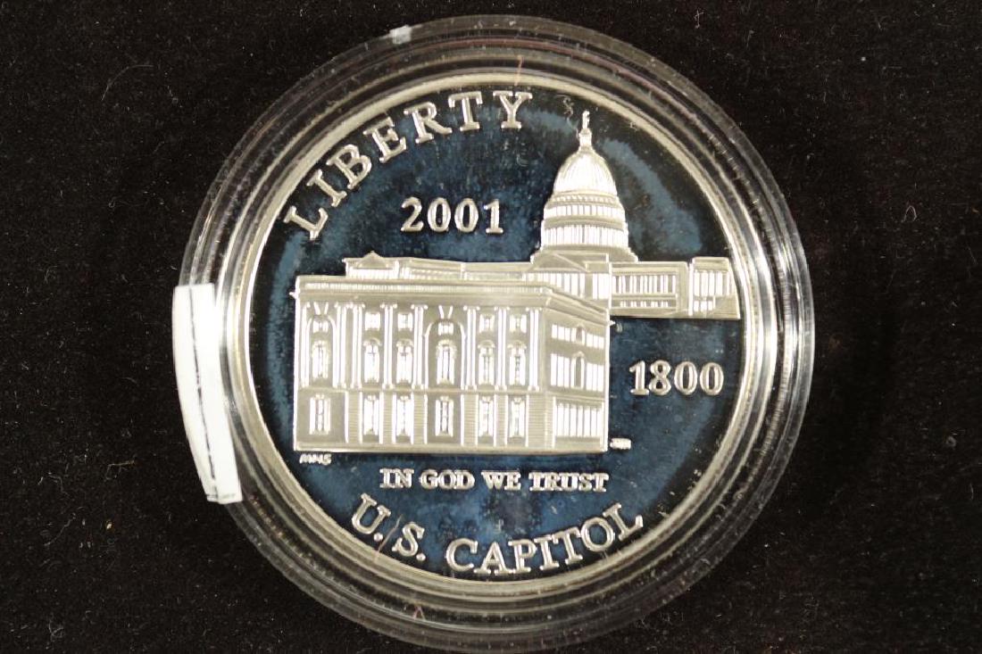 2001-P US CAPITOL PROOF SILVER DOLLAR (1 of 2)