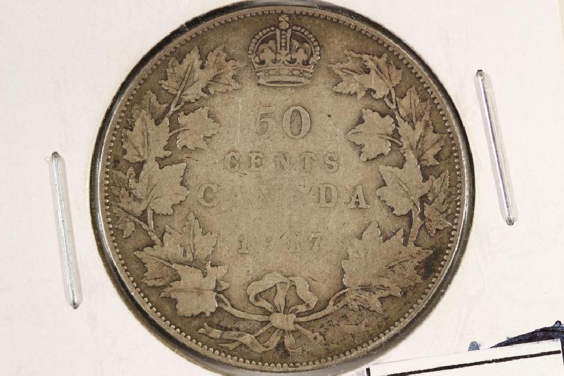 1917 CANADA SILVER 50 CENTS (1 of 2)