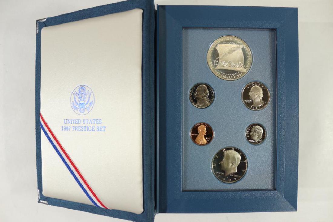 1987 US PRESTIGE PROOF SET CONSTITUTION (1 of 3)