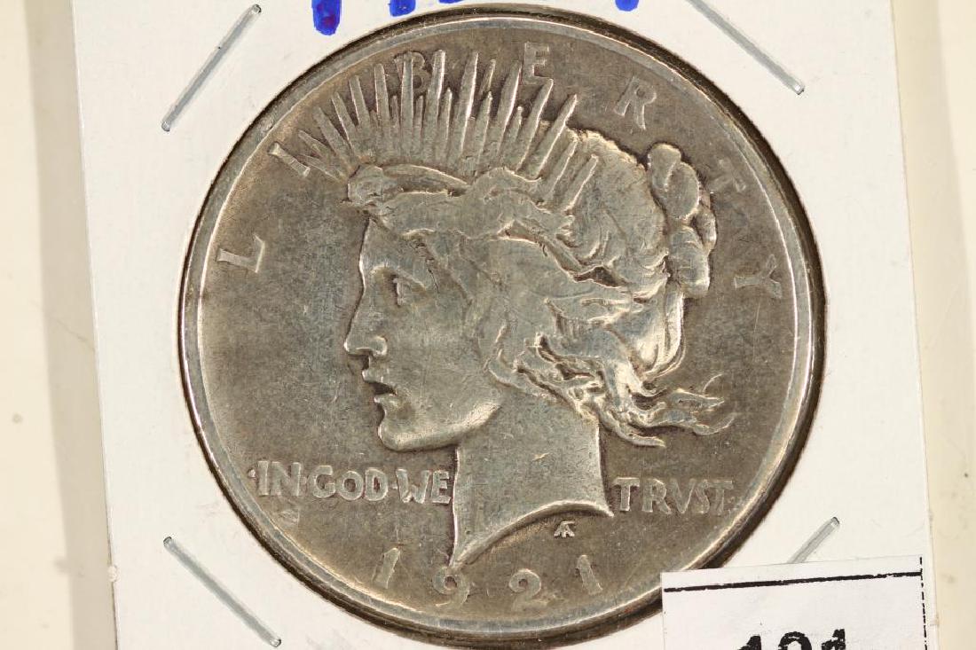1921 PEACE SILVER DOLLAR KEY DATE (1 of 2)