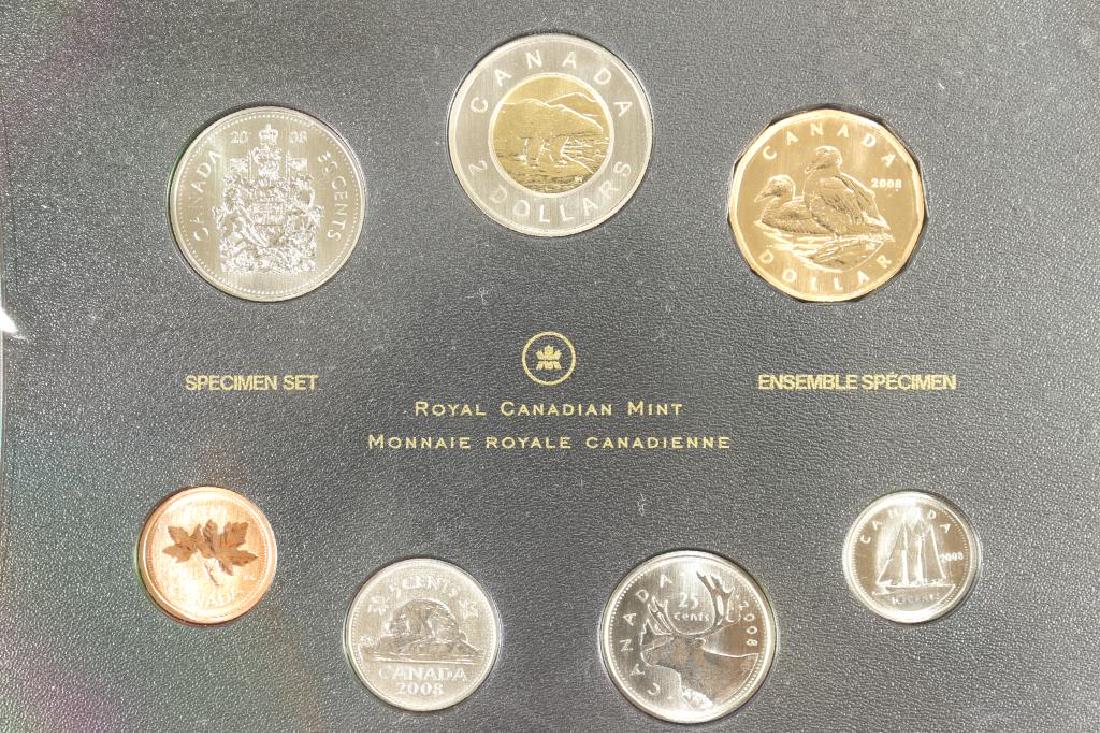 2008 CANADA SPECIMEN SET (1 of 3)
