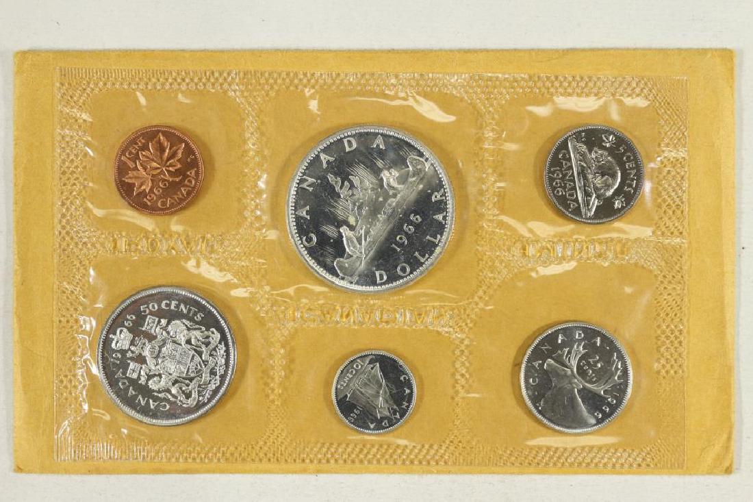 1966 CANADA SILVER (PF LIKE) SET WITH ENVELOPE (1 of 2)