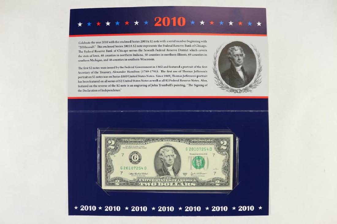 2010 CHICAGO $2 SINGLE NOTE 2003-A FRN CRISP UNC (1 of 3)