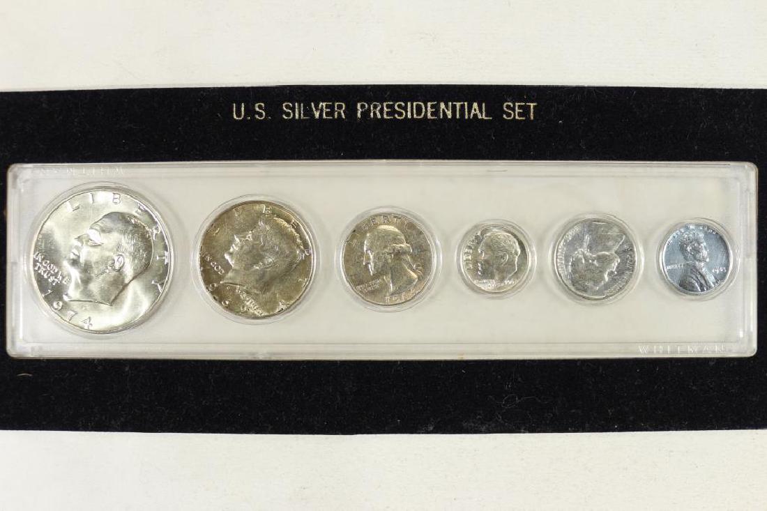 US SILVER PRESIDENTIAL SET CONTAINS: SILVER IKE (1 of 2)