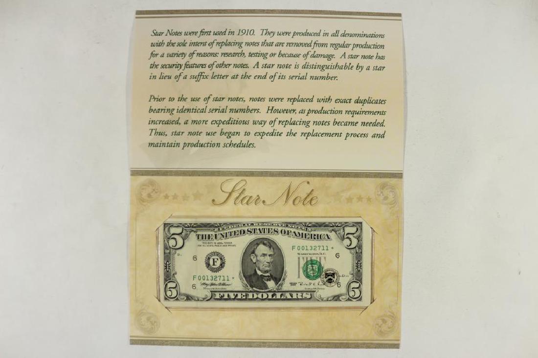 1995 $5 FRN STAR NOTE CRISP UNC (1 of 3)