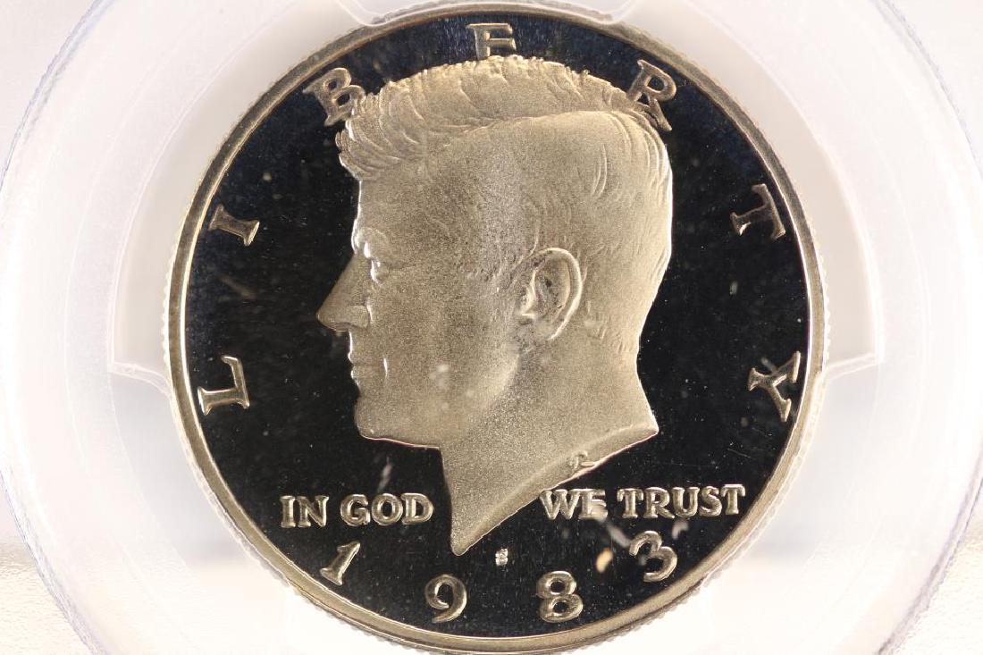 1983-S KENNEDY HALF DOLLAR PCGS PR69 DCAM (1 of 3)