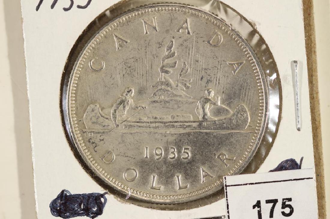 1935 CANADA SILVER DOLLAR AU / UNC (1 of 2)