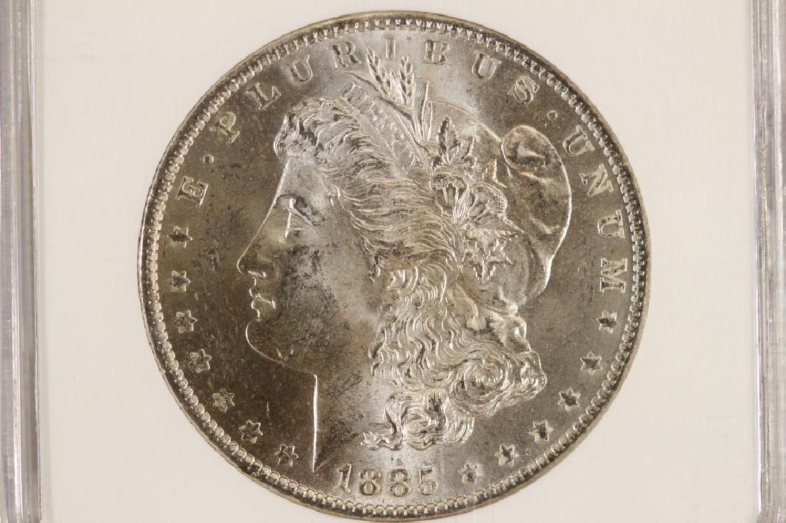 1885-O MORGAN SILVER DOLLAR NGC MS64 (1 of 3)
