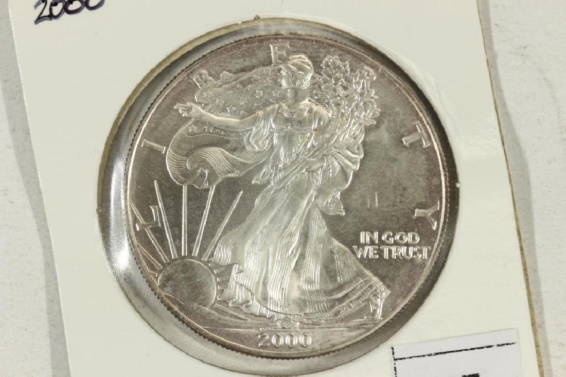 2000 AMERICAN SILVER EAGLE UNC (1 of 2)