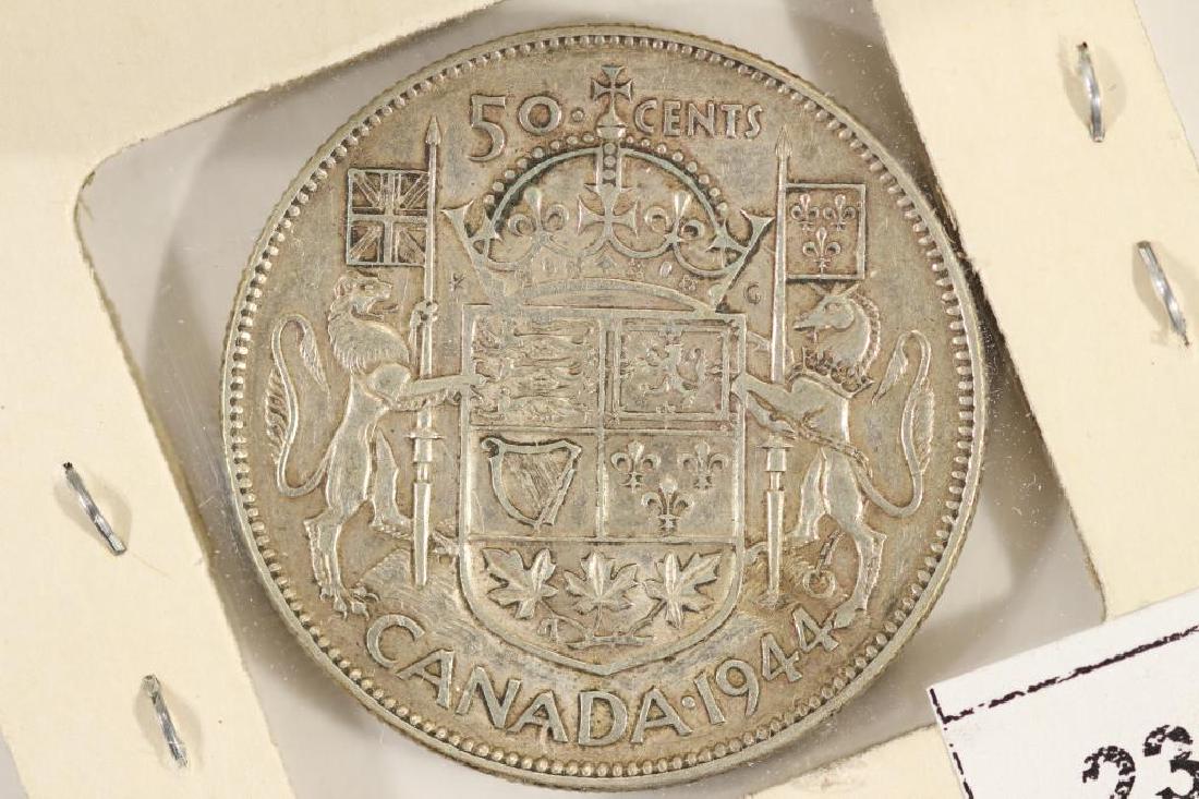 1944 CANADA SILVER 50 CENTS (1 of 2)