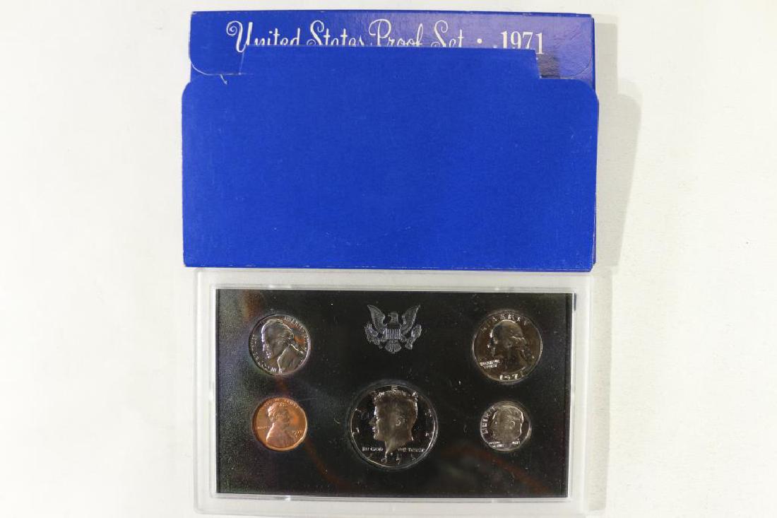 1971 US PROOF SET (WITH BOX) (1 of 2)