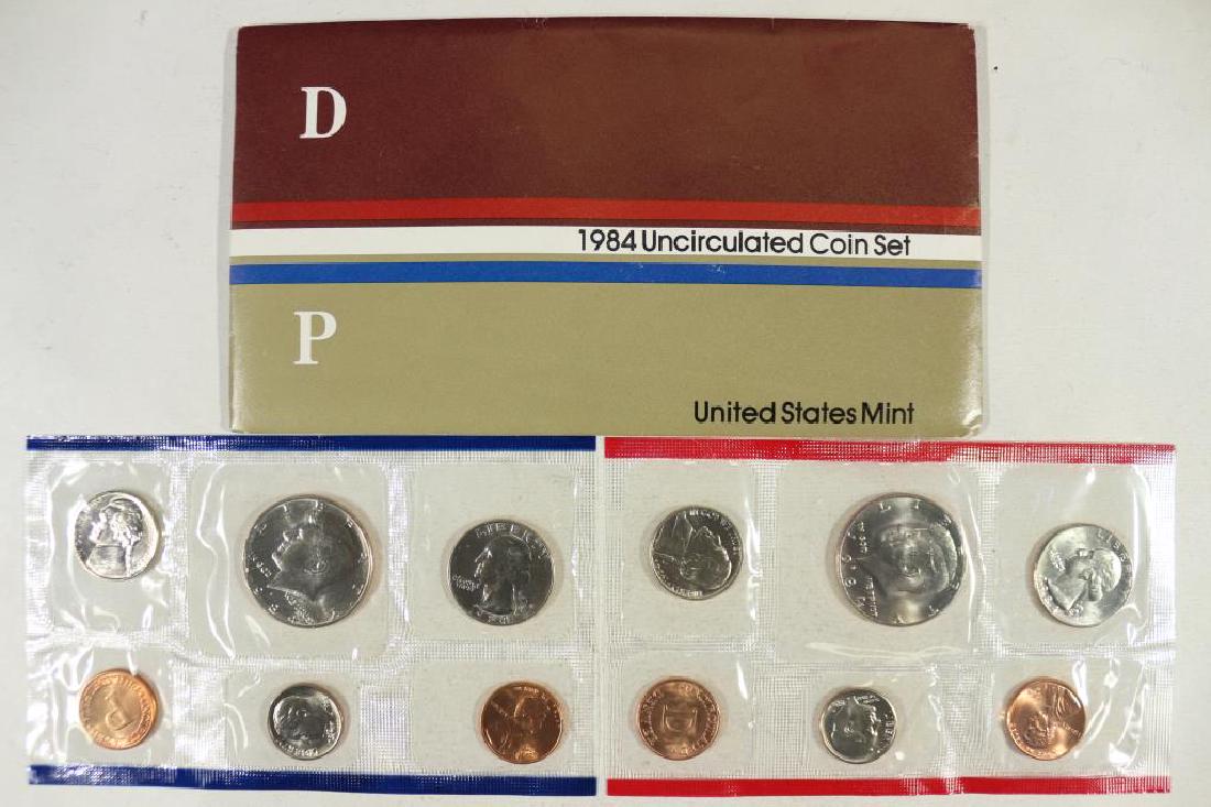 1984 US MINT SET (UNC) P/D (WITH ENVELOPE) (1 of 2)