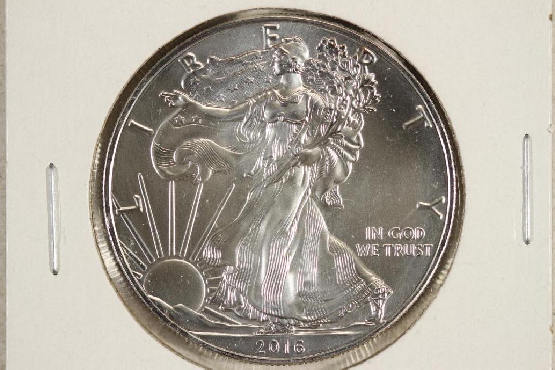 2016 AMERICAN SILVER EAGLE UNC (1 of 2)