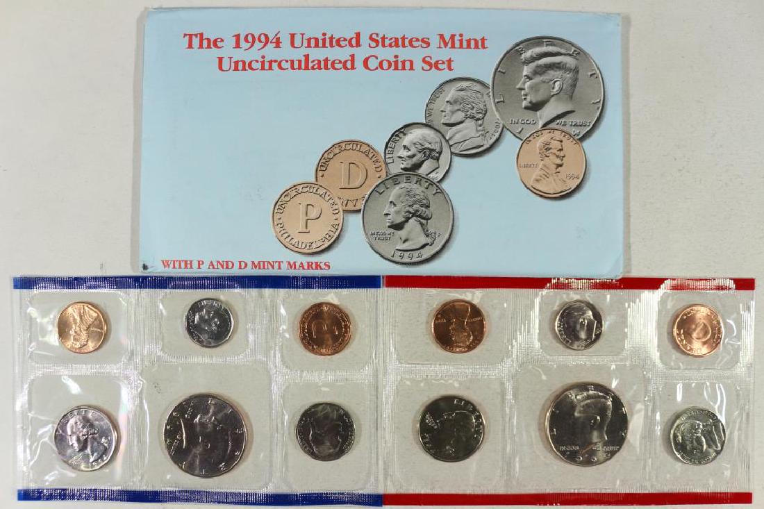 1994 US MINT SET (UNC) P/D (WITH ENVELOPE) (1 of 2)