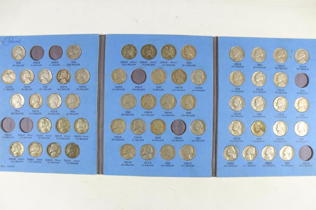 JEFFERSON NICKEL PARTIAL SET 57 COINS WITH 10 (1 of 3)