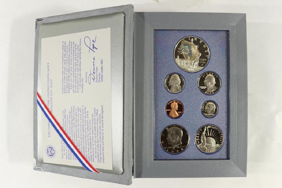 1986 US PRESTIGE PROOF SET LIBERTY ORIGINAL MINT (1 of 3)