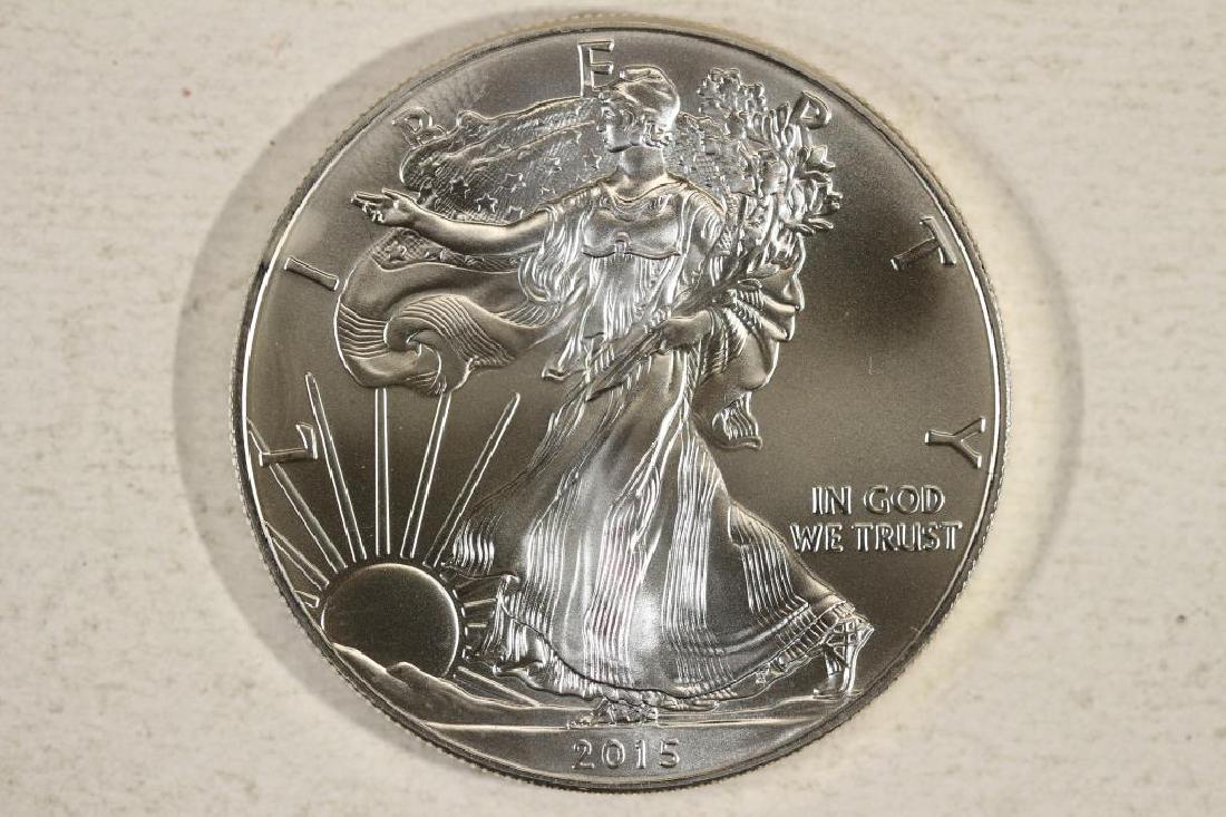 2015 AMERICAN SILVER EAGLE BU (1 of 2)