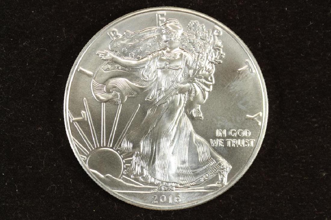2016 AMERICAN SILVER EAGLE BU (1 of 2)