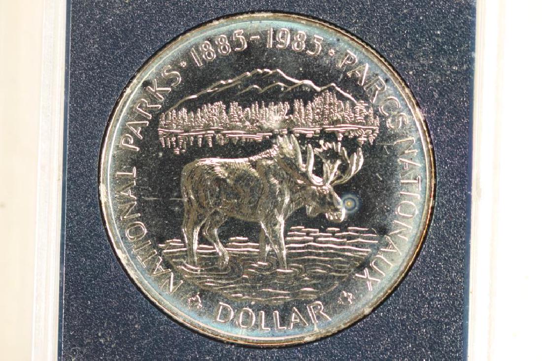 1985 CANADA N.P. SILVER DOLLAR PROOF .3750 OZ. ASW (1 of 3)