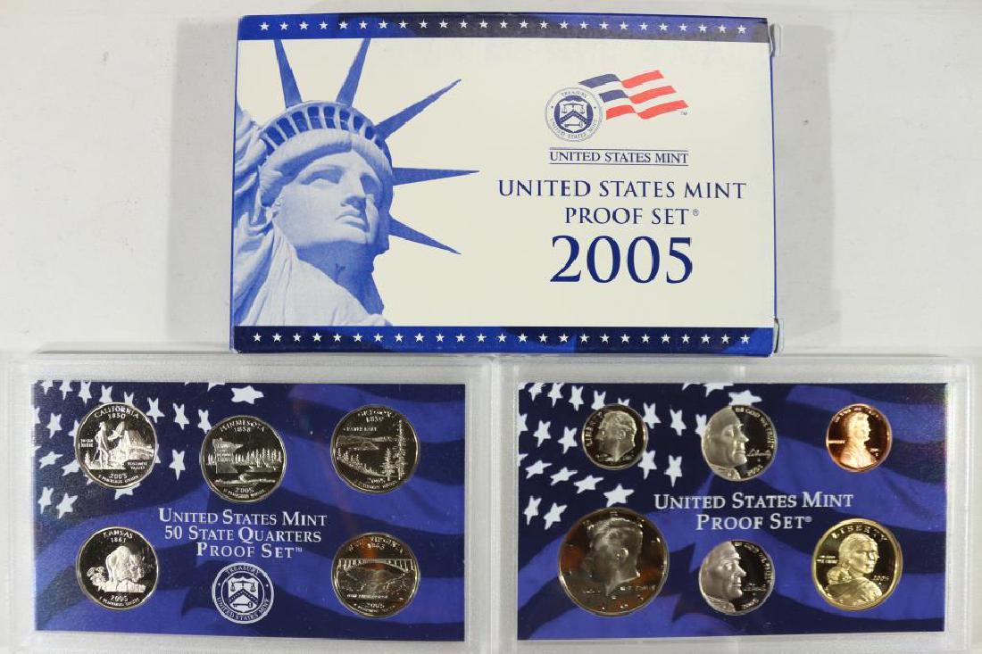 2005 US PROOF SET (WITH BOX) (1 of 2)