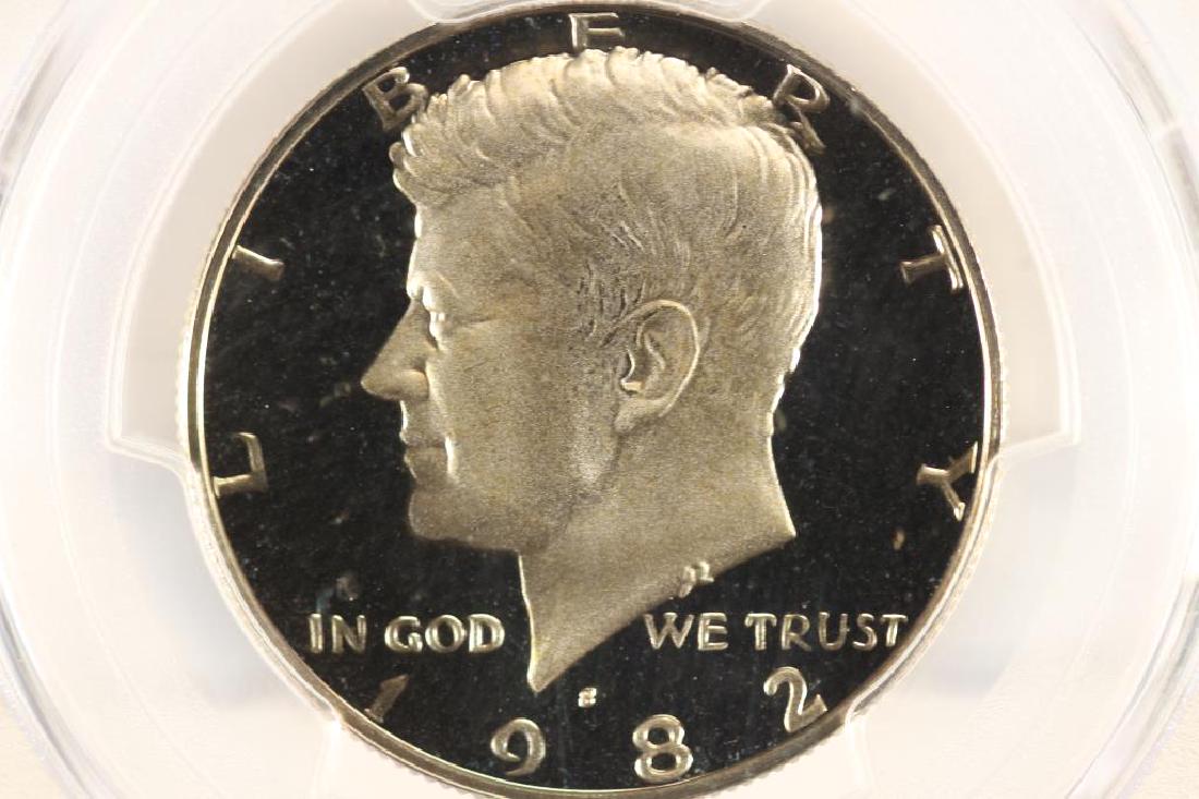 1982-S KENNEDY HALF DOLLAR PCGS PR70 DCAM (1 of 3)