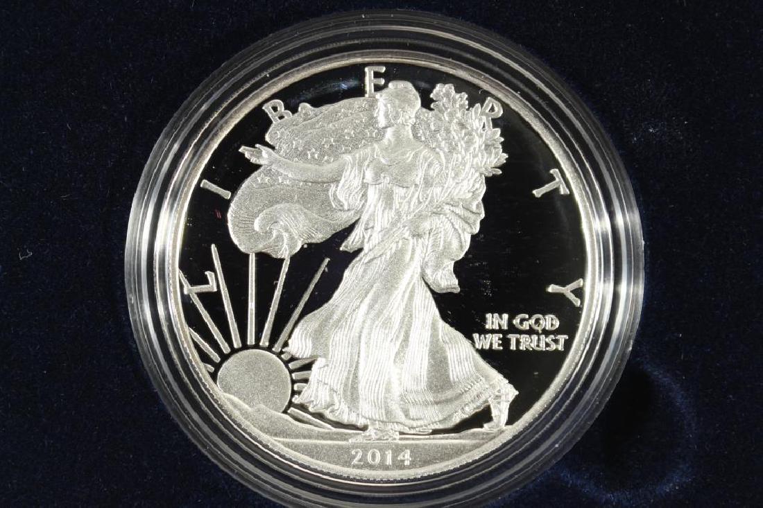 2014-W PROOF AMERICAN SILVER EAGLE (1 of 3)
