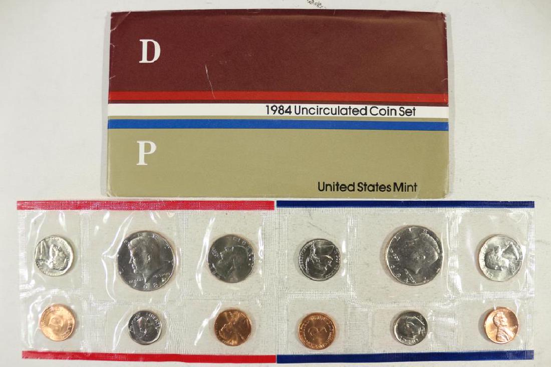 1984 US MINT SET (UNC) P/D (WITH ENVELOPE) (1 of 2)