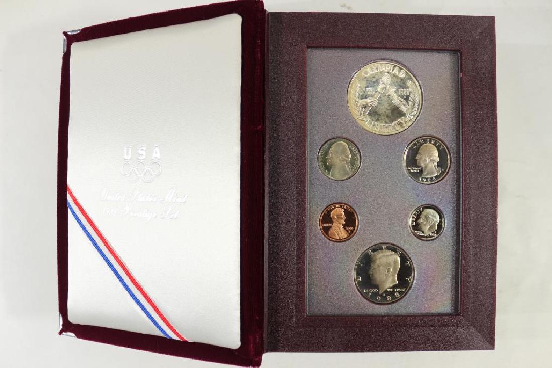1988 US PRESTIGE PROOF SET OLYMPICS (1 of 3)