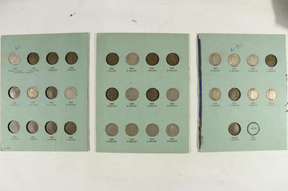 PARTIAL 1883-1913 LIBERTY "V" NICKEL SET 16 COINS (1 of 4)