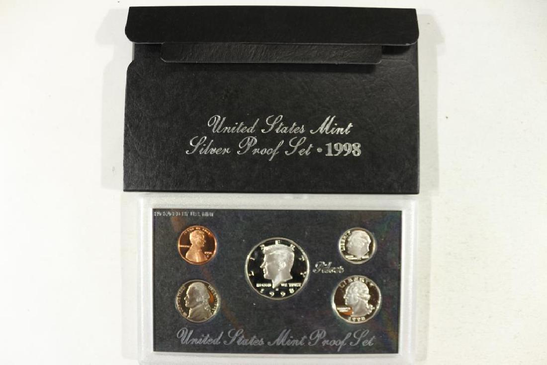 1998 US SILVER PROOF SET (WITH BOX) (1 of 2)
