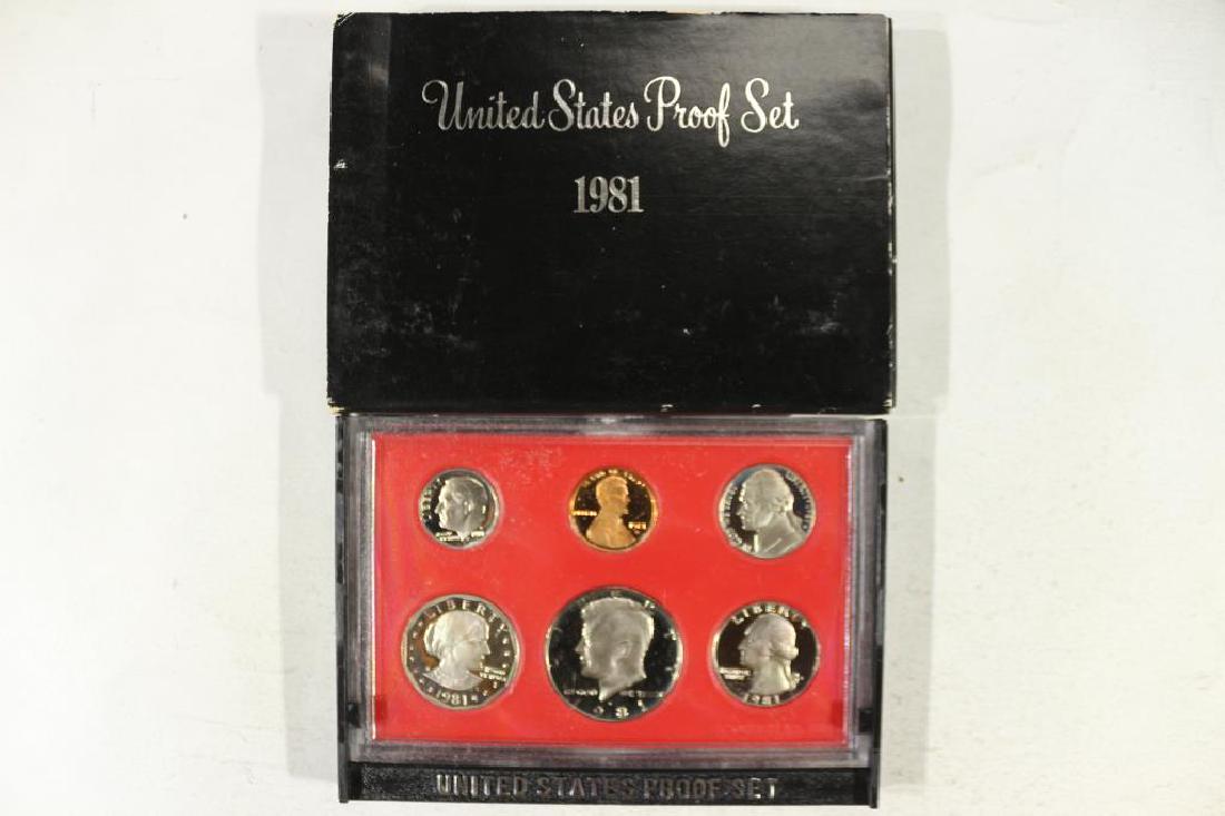 1981 US PROOF SET (WITH BOX) (1 of 2)