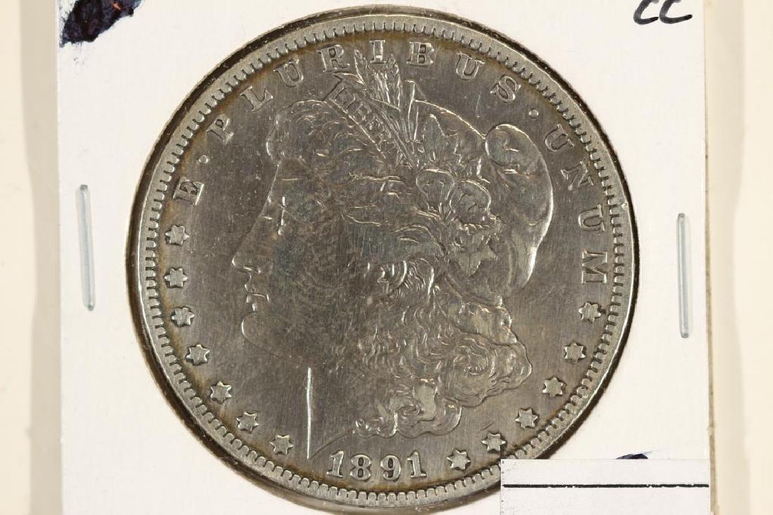 1891-CC MORGAN SILVER DOLLAR POLISHED (1 of 2)