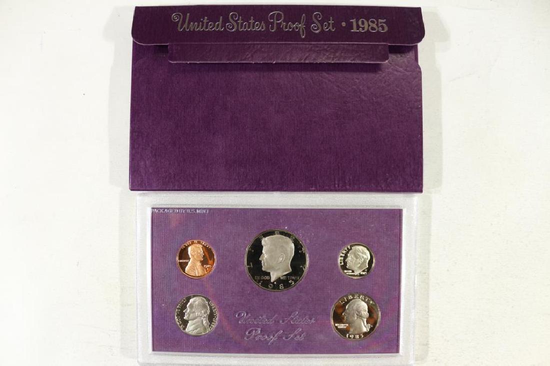 1985 US PROOF SET (WITH BOX): You must call us at 1-763-862-8302 or email us at bidalotauction@aol.com with your credit card number directly. Thanks.