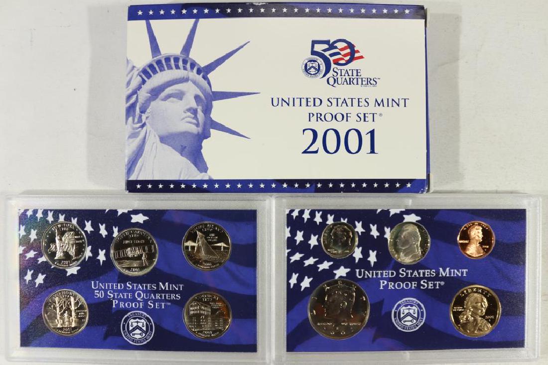 2001 US PROOF SET (WITH BOX) (1 of 2)