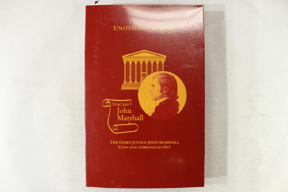 2005 CHIEF JUSTICE JOHN MARSHALL COIN &: CHRONICLES SET, SEALED ORIGINAL US MINT PACKAGING
