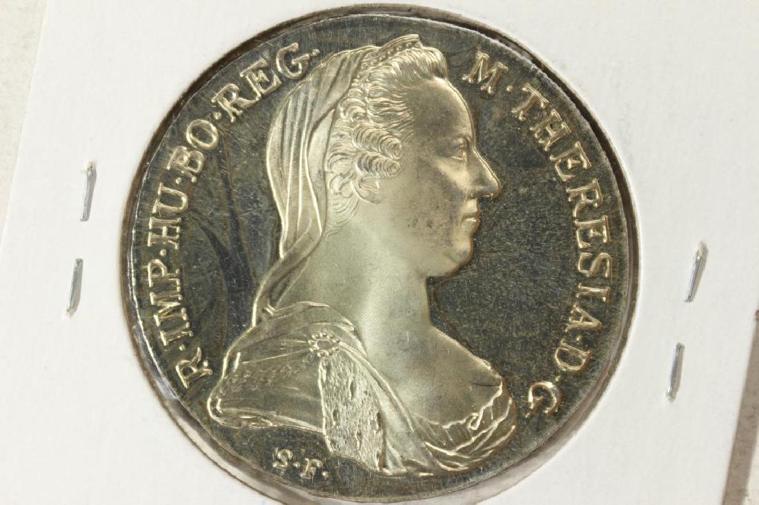 1780 AUSTRIA MARIA THERESIA THALER (SILVER): BRILLIANT UNC