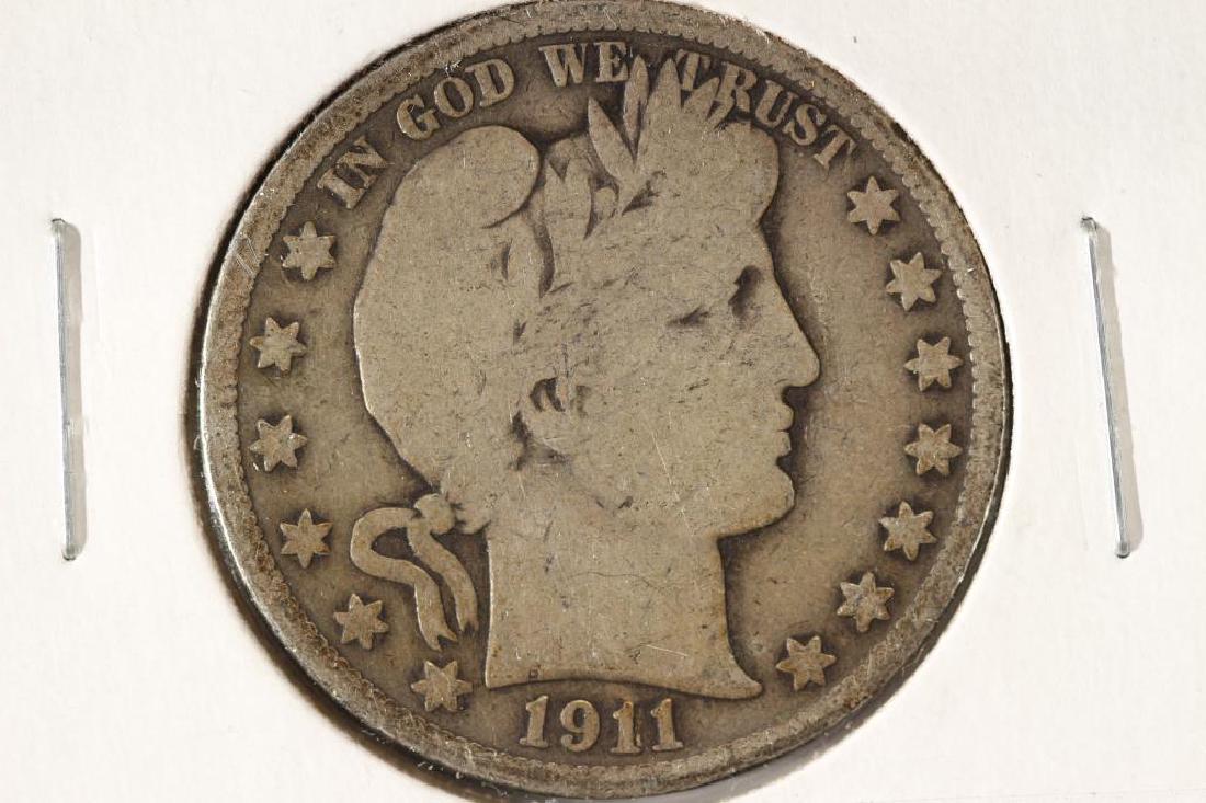 1911 BARBER HALF DOLLAR (1 of 2)