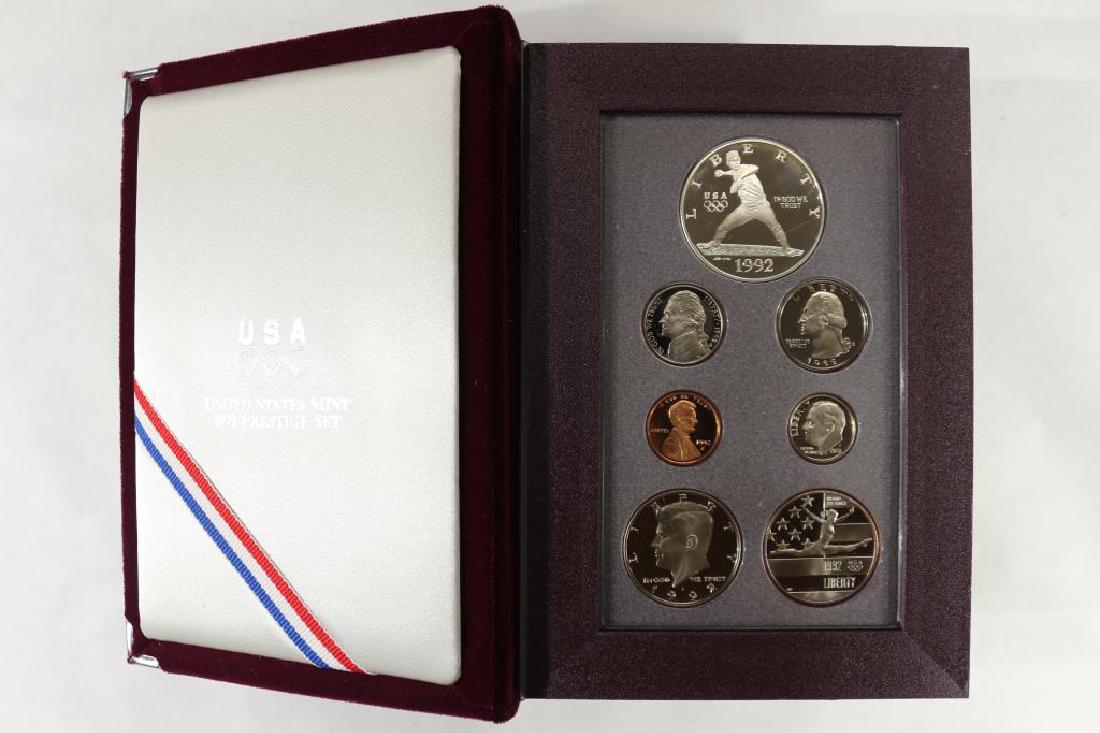 1992 US PRESTIGE PROOF SET US OLYMPICS (1 of 3)