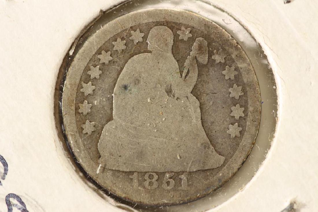 1851 SEATED LIBERTY DIME (1 of 2)
