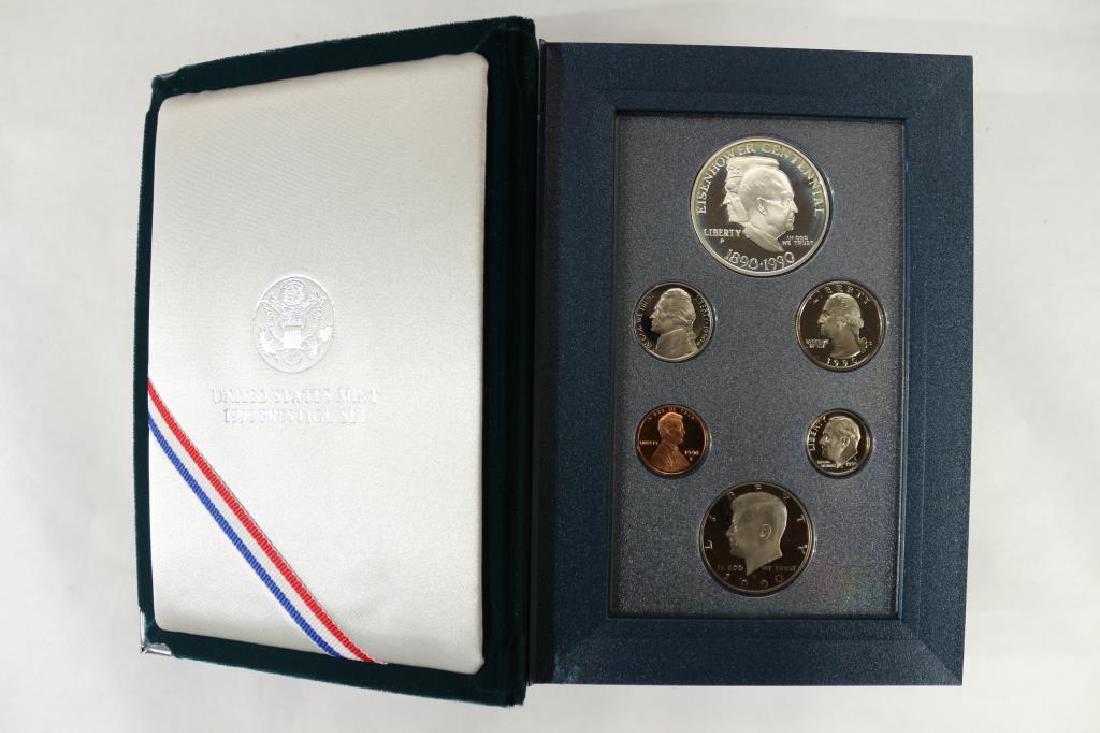 1990 US PRESTIGE PROOF SET EISENHOWER (1 of 2)