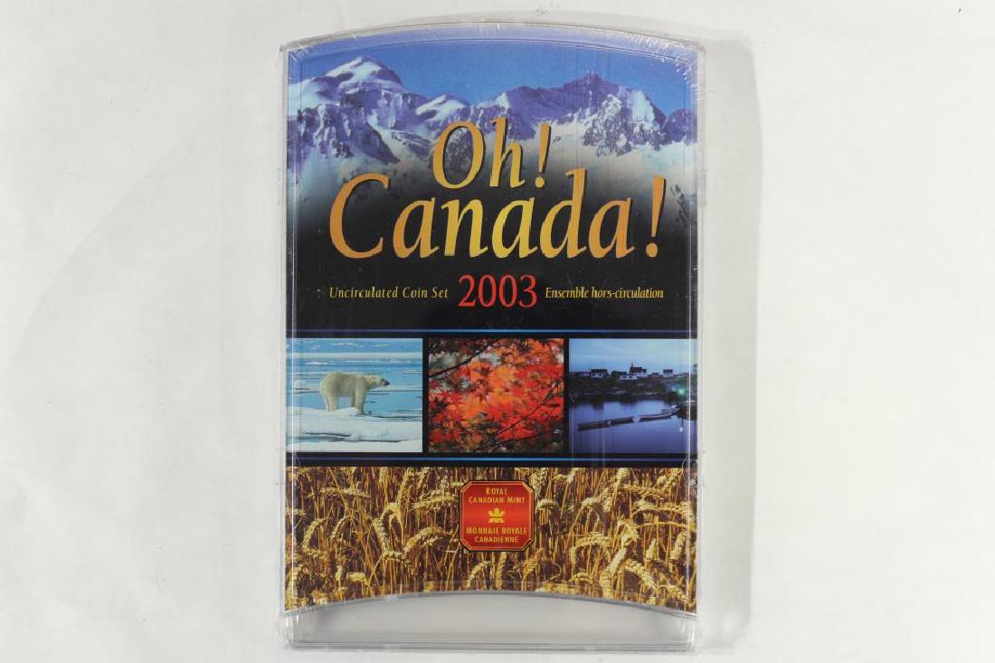 2003 OH! CANADA! UNC COIN SET SEALED (1 of 2)