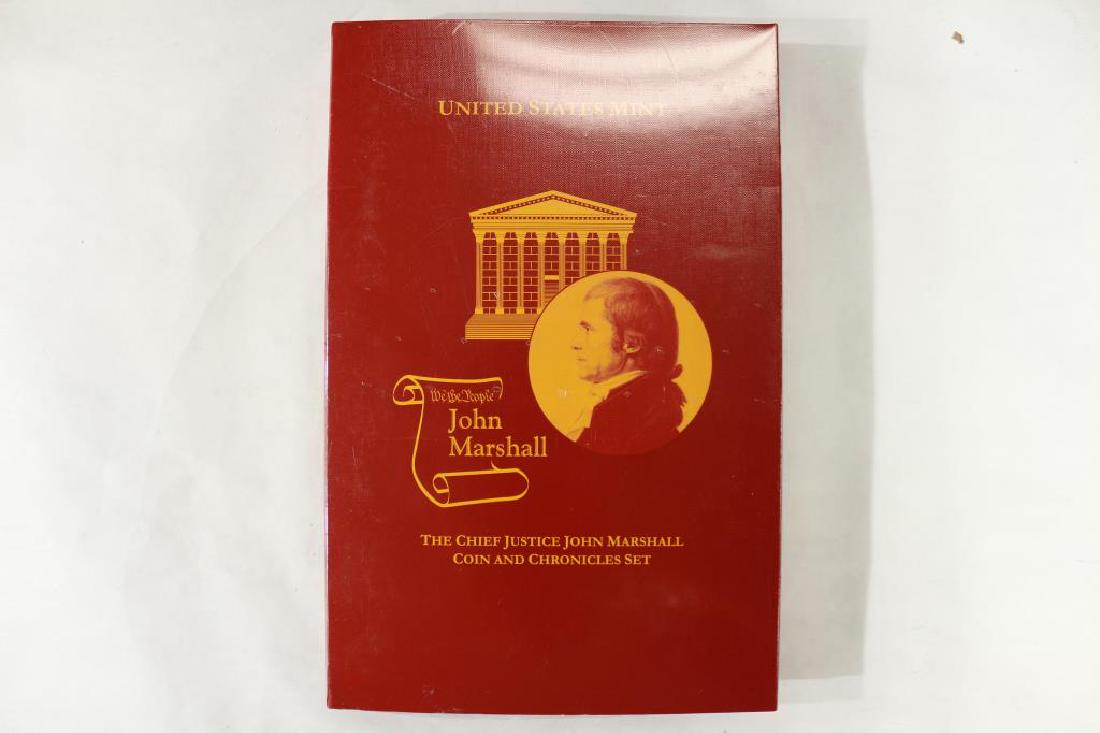 2005 CHIEF JUSTICE JOHN MARSHALL COIN &: CHRONICLES SET, SEALED ORIGINAL US MINT PACKAGING