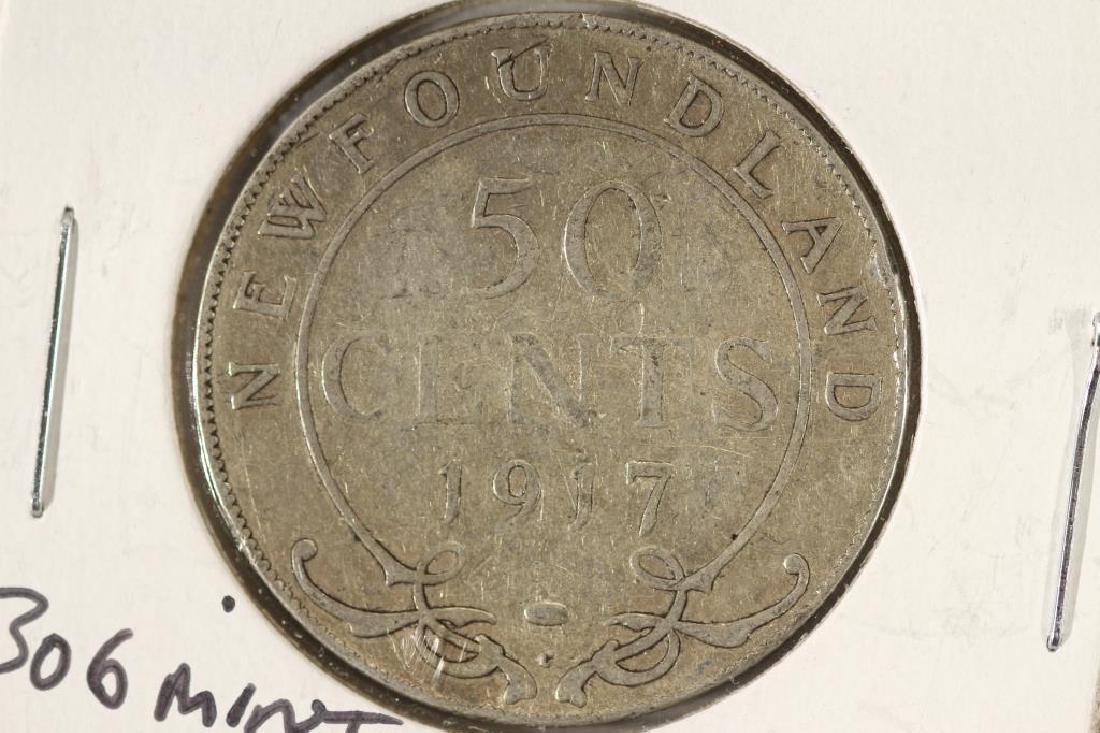 1917-C NEWFOUNDLAND SILVER 50 CENTS (1 of 2)